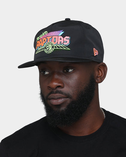 New Era Toronto Raptors "Retro Arcade Prolight" Old Golfer Snapback Black