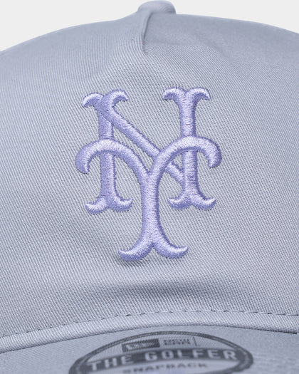 New Era New York Mets 'Purple Smoke' Old Golfer Snapback Grey/Lavender