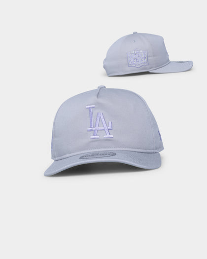New Era Los Angeles Dodgers "Purple Smoke" Old Golfer Snapback Grey Lavender