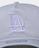 New Era Los Angeles Dodgers "Purple Smoke" Old Golfer Snapback Grey Lavender