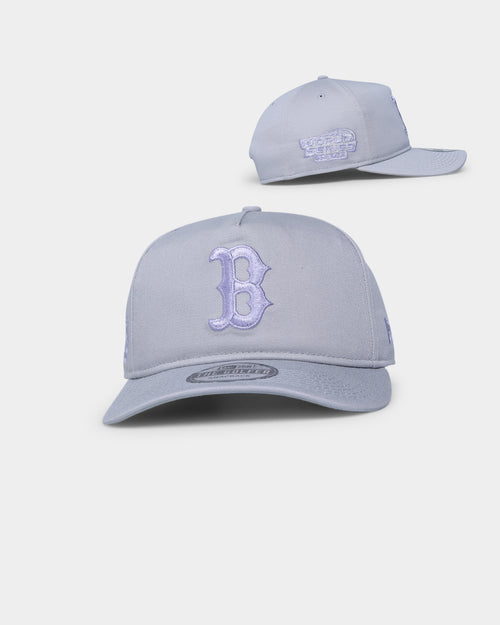 New Era Boston Red Sox "Purple Smoke" Old Golfer Snapback Grey Lavender