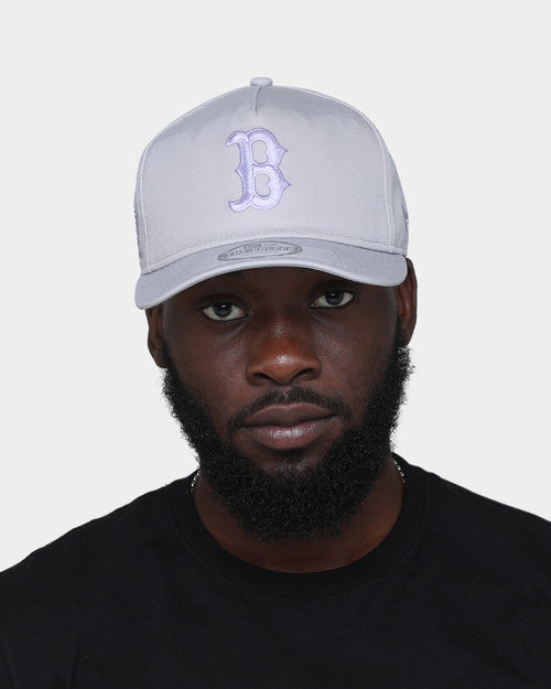New Era Boston Red Sox "Purple Smoke" Old Golfer Snapback Grey Lavender