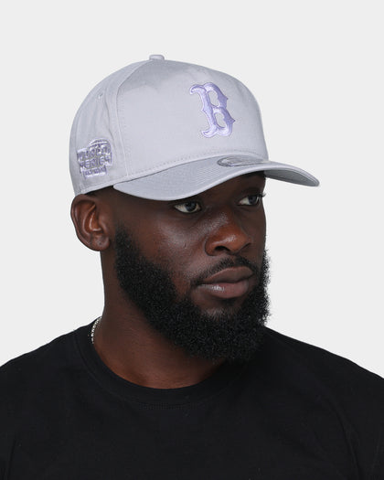 New Era Boston Red Sox "Purple Smoke" Old Golfer Snapback Grey Lavender