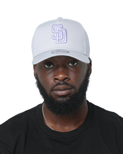 New Era San Diego Padres 'Purple Smoke' 9FORTY A-Frame Snapback Grey/Lavender