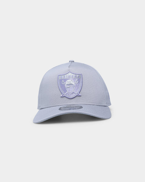 New Era Oakland Raiders 'Purple Smoke' 9FORTY A-Frame Snapback Grey/Lavender