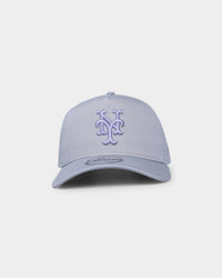 New Era New York Mets 'Purple Smoke' 9FORTY A-Frame Snapback Grey/Lavender