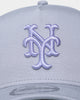 New Era New York Mets 'Purple Smoke' 9FORTY A-Frame Snapback Grey/Lavender