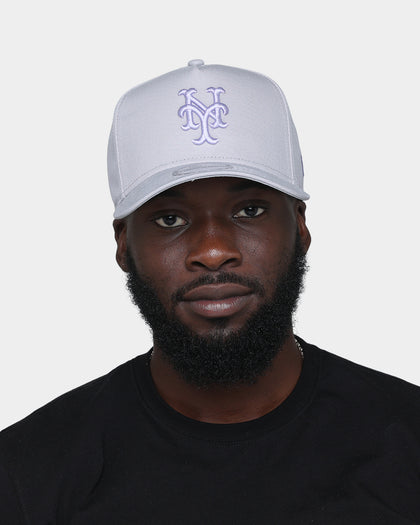 New Era New York Mets 'Purple Smoke' 9FORTY A-Frame Snapback Grey/Lavender