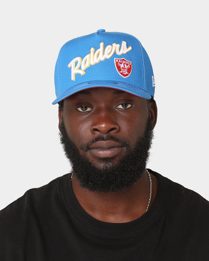 New Era Las Vegas Raiders 'Cereal Snapshot Blue' 9FORTY A-Frame Snapback Snap Shot Blue