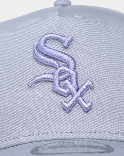 New Era Chicago White Sox 'Purple Smoke' 9FORTY A-Frame Snapback Grey/Lavender