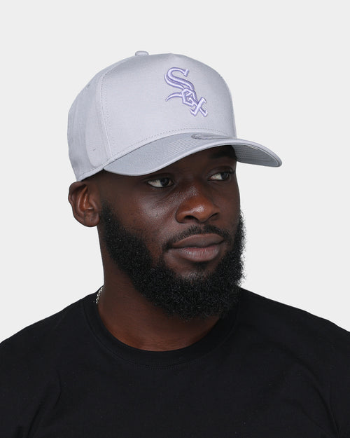 New Era Chicago White Sox 'Purple Smoke' 9FORTY A-Frame Snapback Grey/Lavender