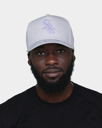 New Era Chicago White Sox 'Purple Smoke' 9FORTY A-Frame Snapback Grey/Lavender