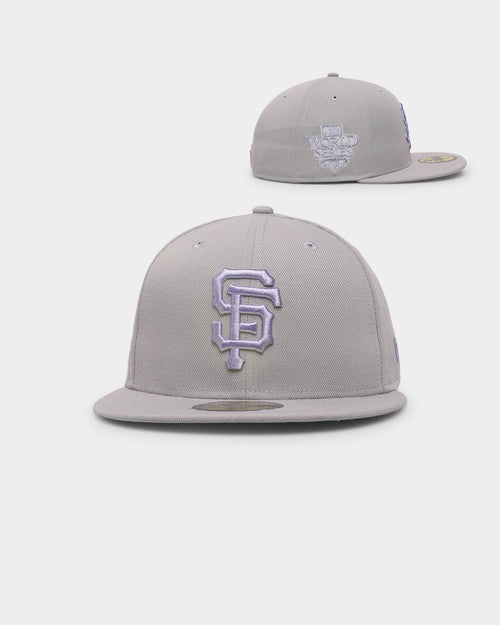 New Era San Francisco Giants 'Purple Smoke' 59FIFTY Fitted Grey/Lavender