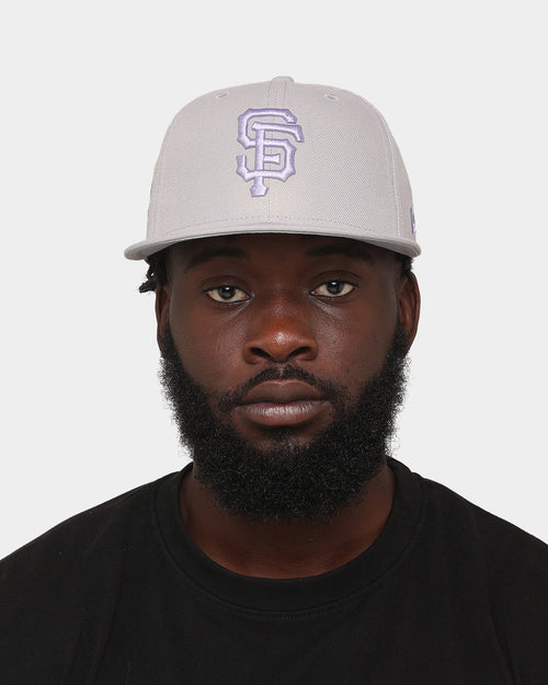 New Era San Francisco Giants 'Purple Smoke' 59FIFTY Fitted Grey/Lavender