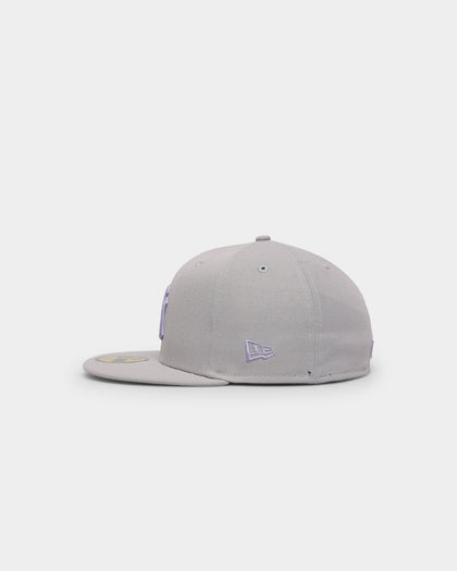 New Era New York Yankees 'Purple Smoke' 59FIFTY Fitted Grey/Lavender