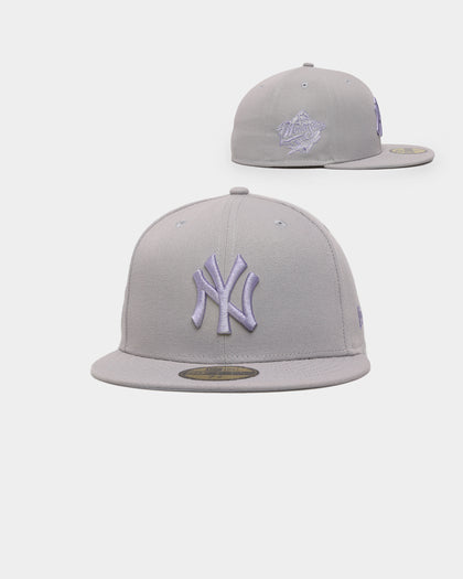 New Era New York Yankees 'Purple Smoke' 59FIFTY Fitted Grey/Lavender