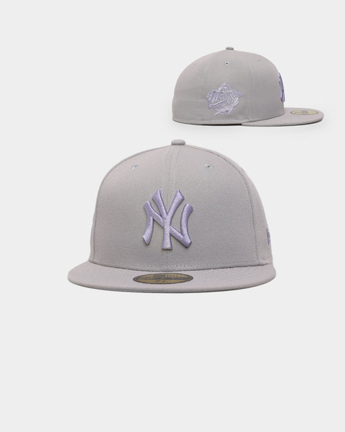 New Era New York Yankees 'Purple Smoke' 59FIFTY Fitted Grey/Lavender