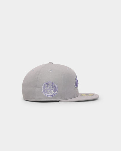 New Era Los Angeles Lakers 'Purple Smoke' 59FIFTY Fitted Grey/Lavender