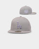 New Era Los Angeles Dodgers 'Purple Smoke' 59FIFTY Fitted Grey/Lavender