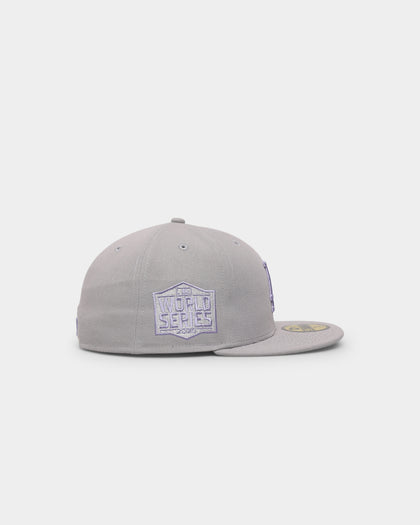New Era Los Angeles Dodgers 'Purple Smoke' 59FIFTY Fitted Grey/Lavender
