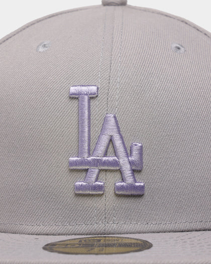 New Era Los Angeles Dodgers 'Purple Smoke' 59FIFTY Fitted Grey/Lavender