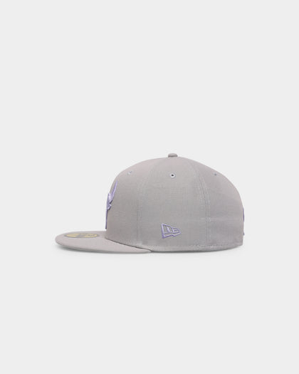 New Era Chicago Bulls 'Purple Smoke' 59FIFTY Fitted Grey/Lavender
