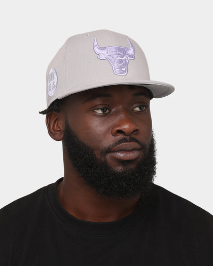 New Era Chicago Bulls 'Purple Smoke' 59FIFTY Fitted Grey/Lavender