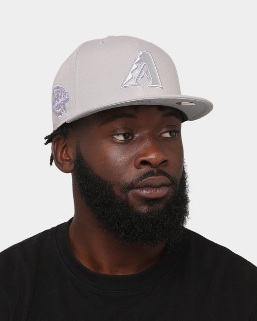 New Era Arizona Diamondbacks 'Purple Smoke' 59FIFTY Fitted Grey/Lavender