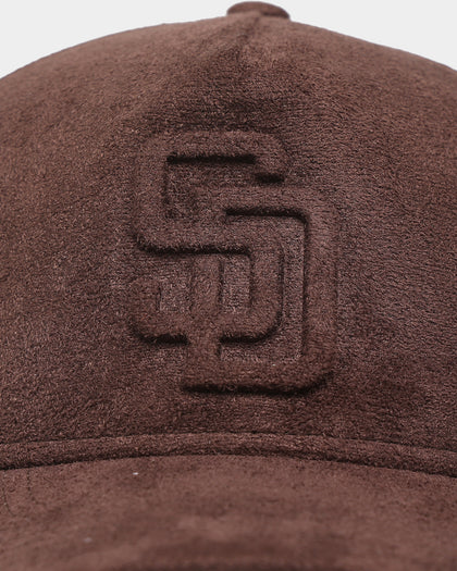 New Era San Diego Padres 'Tonal Brown Suede' Old Golfer Snapback Brown