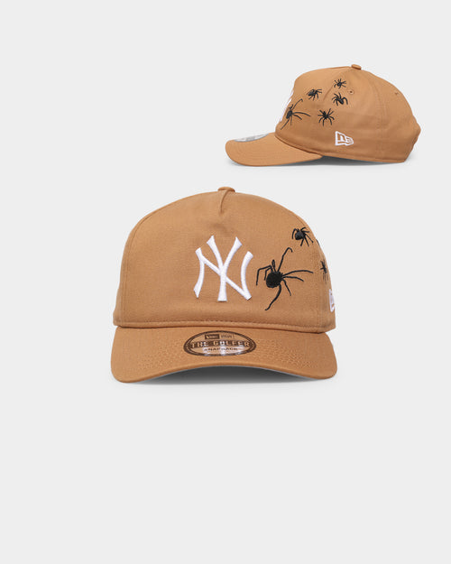 New Era New York Yankees 'Spider Crown' Old Golfer Snapback Wheat