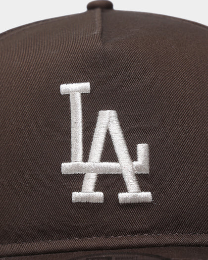 New Era Los Angeles Dodgers 'Choc Wafer' Old Golfer Snapback Chocolate
