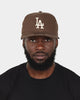 New Era Los Angeles Dodgers 'Choc Wafer' Old Golfer Snapback Chocolate