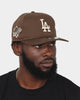 New Era Los Angeles Dodgers 'Choc Wafer' Old Golfer Snapback Chocolate