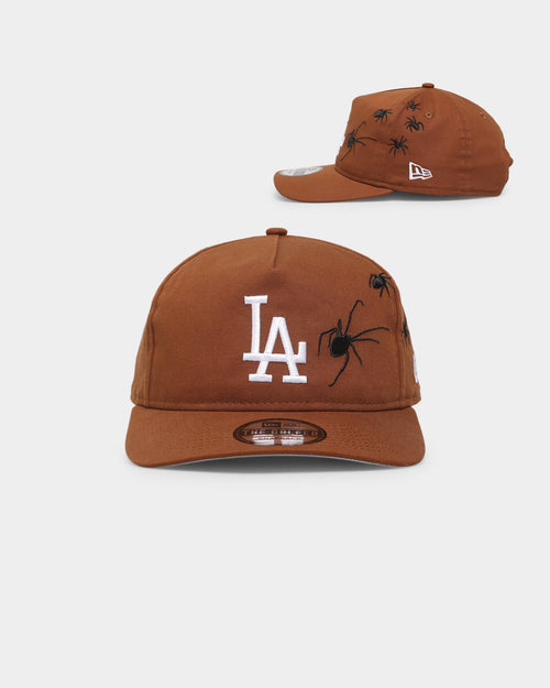 New Era Los Angeles Dodgers 'Spider Crown' Old Golfer Snapback Chocolate