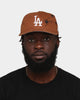 New Era Los Angeles Dodgers 'Spider Crown' Old Golfer Snapback Chocolate