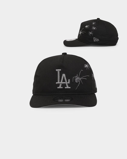 New Era Los Angeles Dodgers 'Spider Crown' Old Golfer Snapback Black