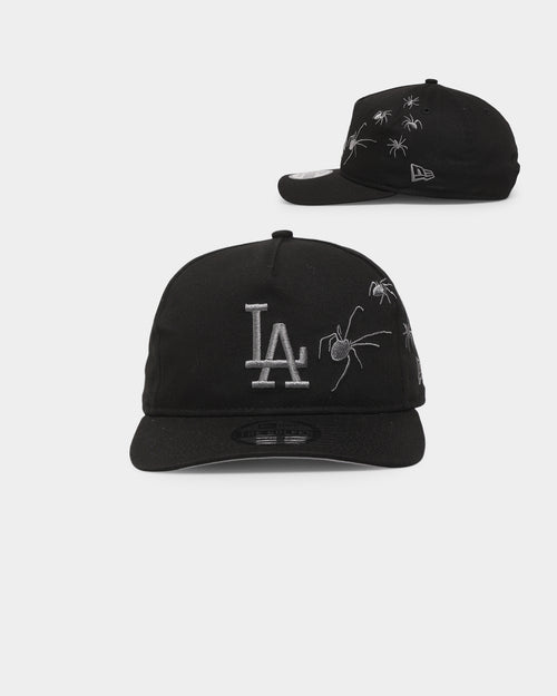 New Era Los Angeles Dodgers 'Spider Crown' Old Golfer Snapback Black