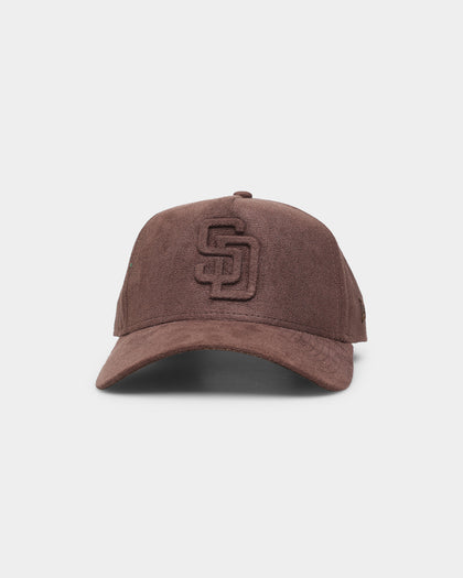New Era San Diego Padres 'Tonal Brown Suede' 9FORTY A-Frame Snapback Brown
