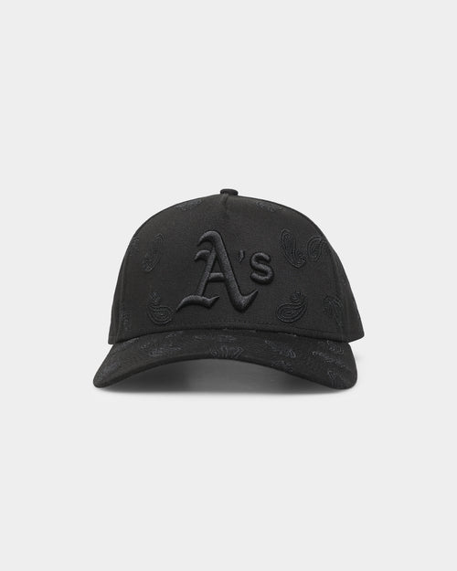 New Era Oakland Athletics 'Paisley All Over' 9FORTY A-Frame Snapback Paisley/Black