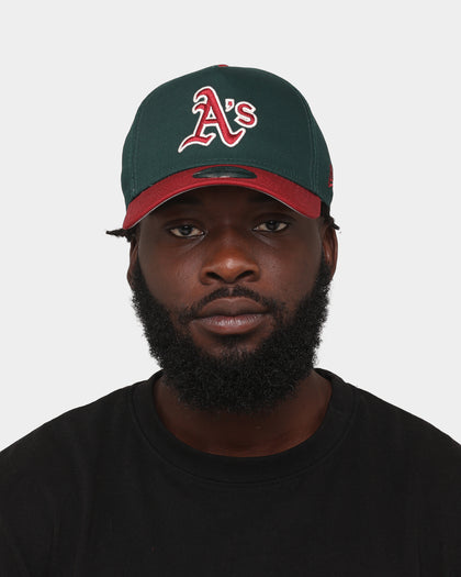 New Era Oakland Athletics 'Beets & Greens' 9FORTY A-Frame Snapback Dark Green/Cardinal