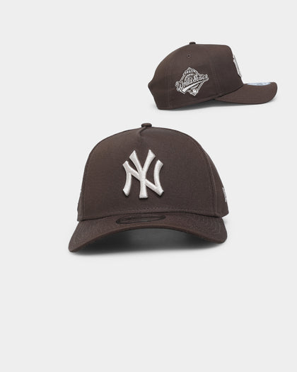 New Era New York Yankees 'Choc Wafer' 9FORTY A-Frame Snapback Chocolate