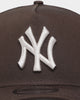 New Era New York Yankees 'Choc Wafer' 9FORTY A-Frame Snapback Chocolate