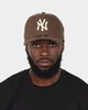 New Era New York Yankees 'Choc Wafer' 9FORTY A-Frame Snapback Chocolate