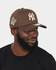 New Era New York Yankees 'Choc Wafer' 9FORTY A-Frame Snapback Chocolate