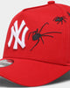 New Era New York Yankees 'Spider Crown' 9FORTY A-Frame Snapback Scarlet