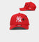 New Era New York Yankees 'Spider Crown' 9FORTY A-Frame Snapback Scarlet