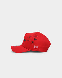 New Era New York Yankees 'Spider Crown' 9FORTY A-Frame Snapback Scarlet