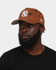 New Era New York Yankees 'Spider Crown' 9FORTY A-Frame Snapback Chocolate