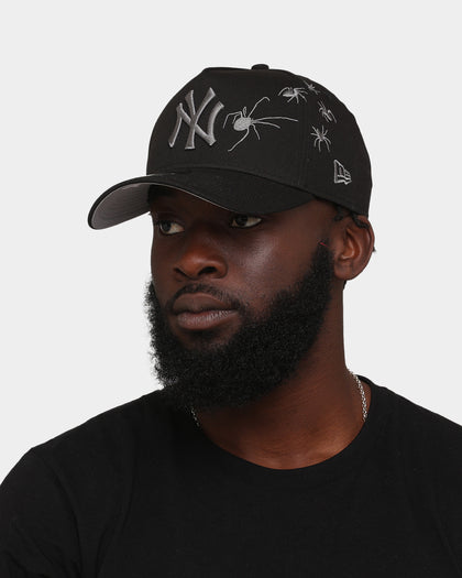 New Era New York Yankees 'Spider Crown' 9FORTY A-Frame Snapback Black