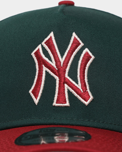 New Era New York Yankees 'Beets & Greens' 9FORTY A-Frame Snapback Dark Green/Cardinal